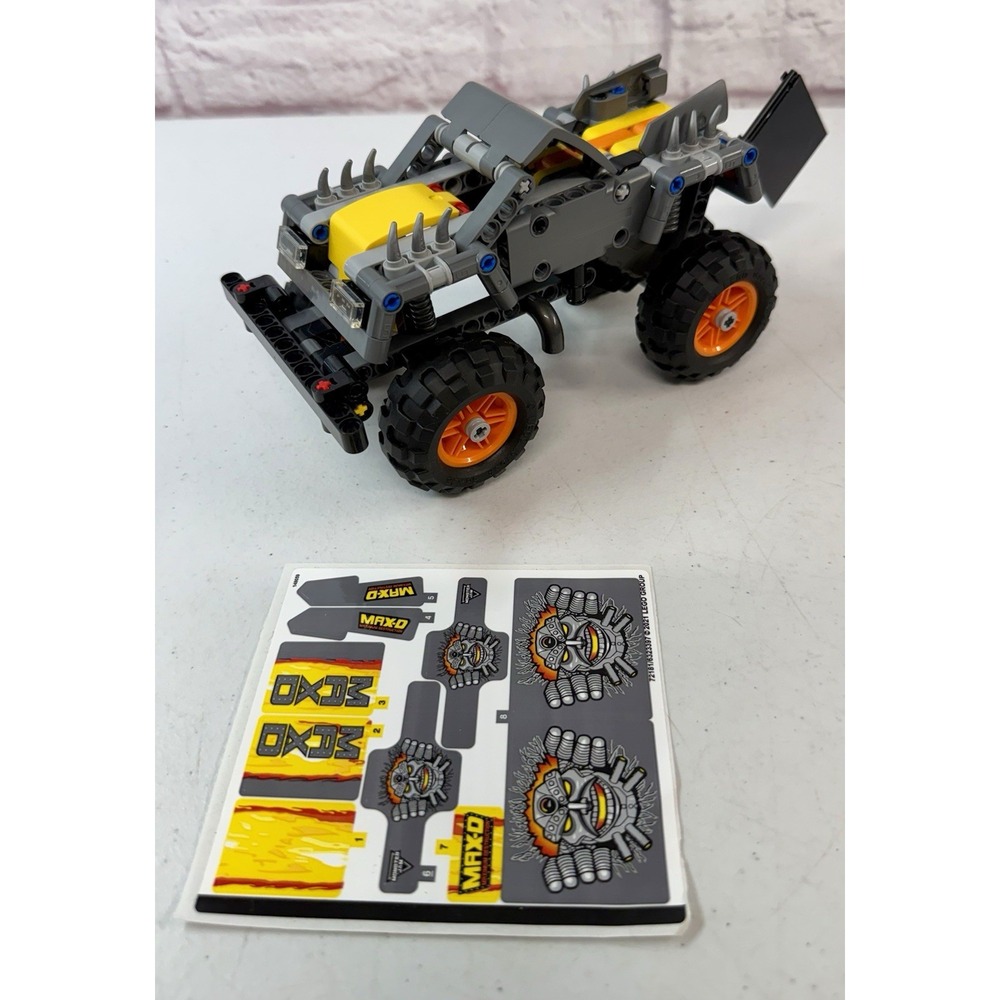Lego Technic Monster Jam Max-D 42119 100% Complete MINT!